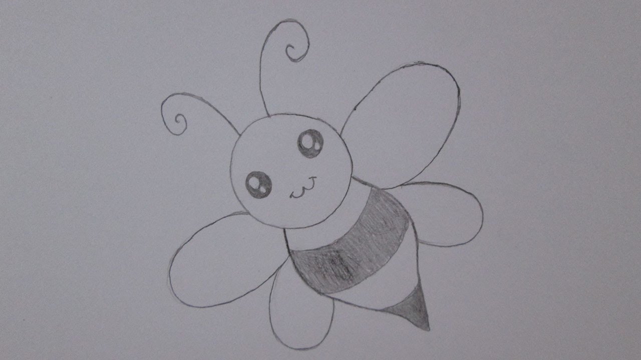 Como desenhar uma abelha