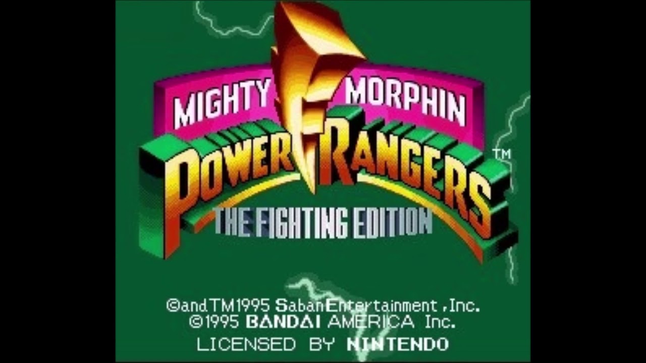 [SNES] Mighty Morphin Power Rangers - The Fighting Edition - Grand Canyon