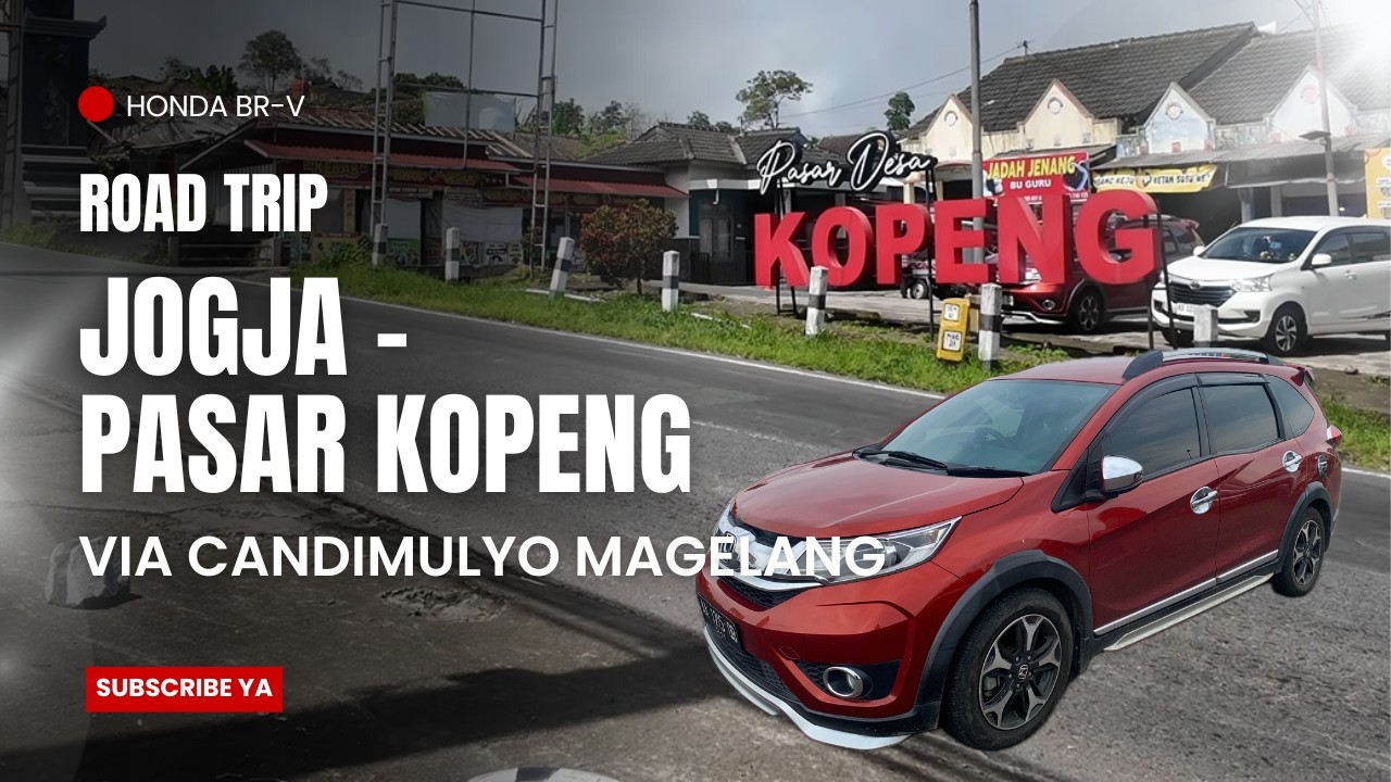 ROAD TRIP JOGJA - PASAR KOPENG | Belanja Sayur dan Buah Segar di Lereng Gunung Merbabu