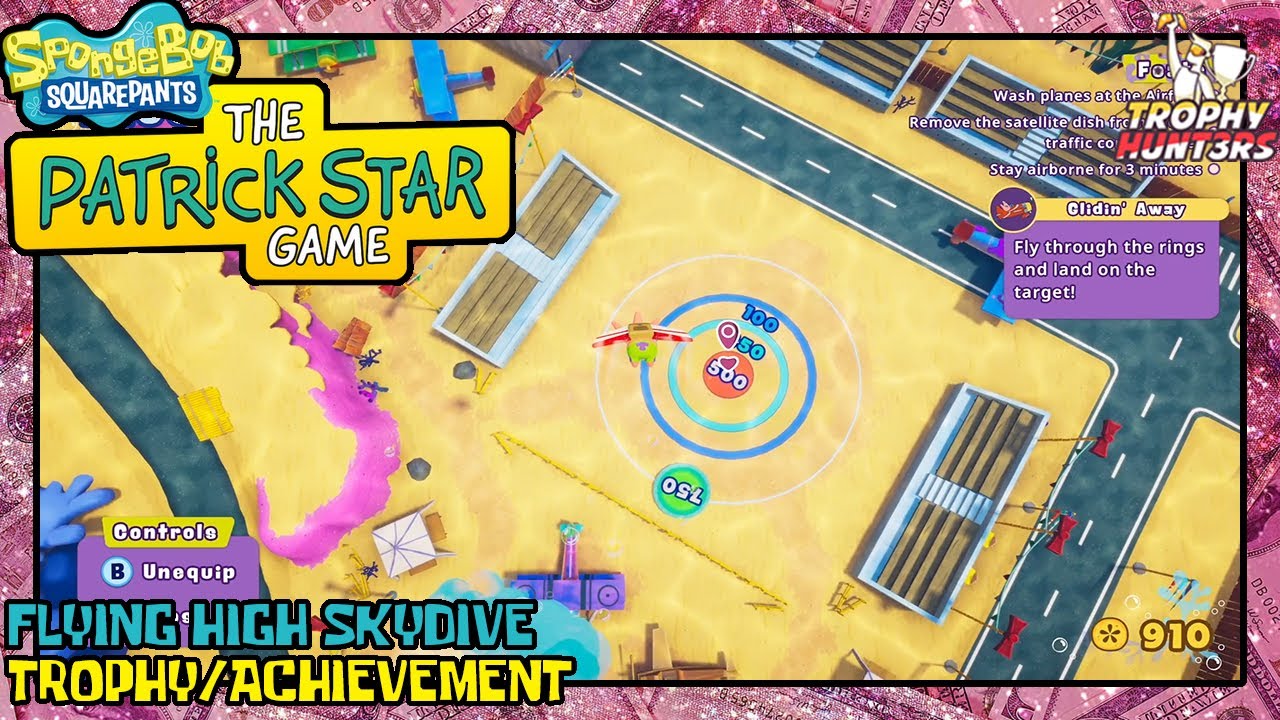 SpongeBob SquarePants: The Patrick Star Game - Flying High Skydive Trophy/Achievement