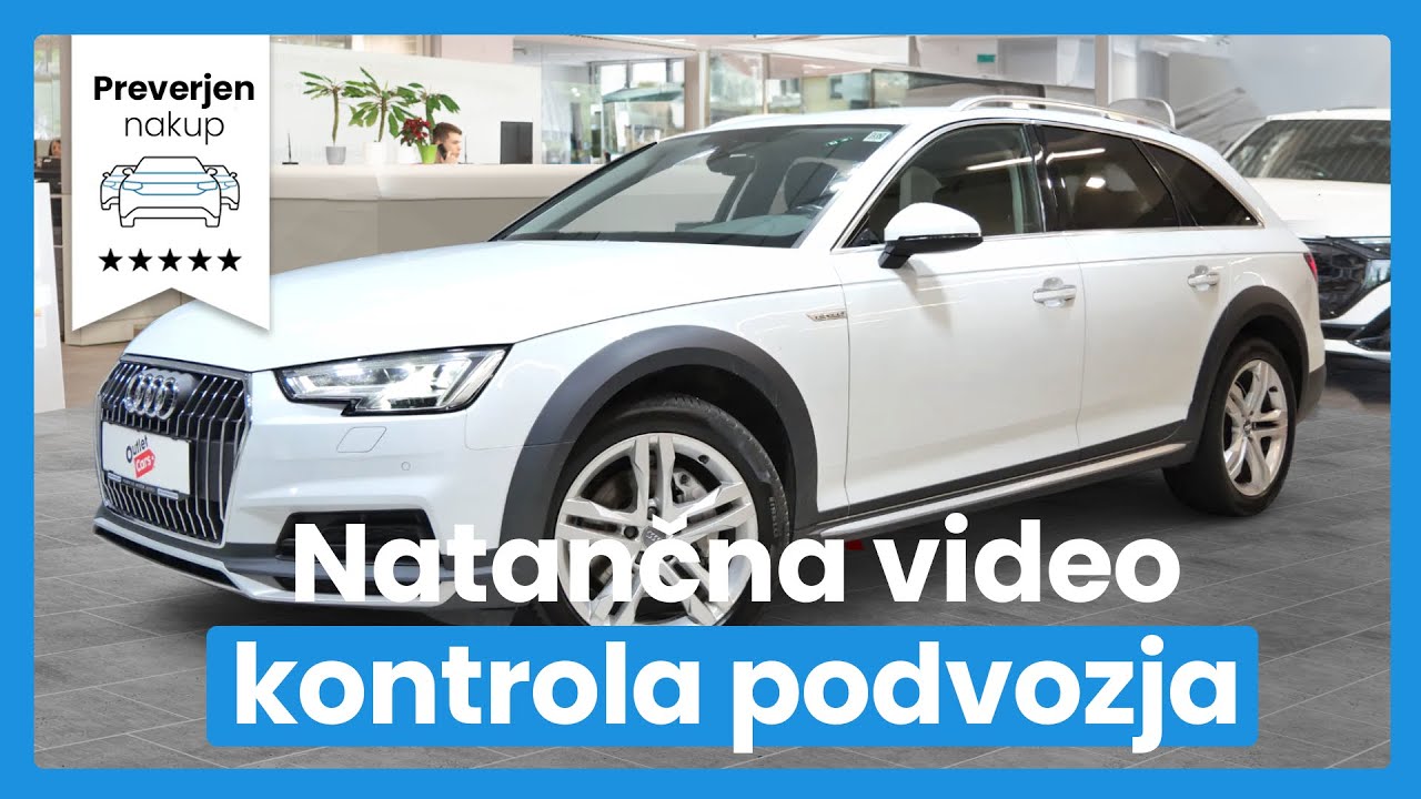 Audi A4 Allroad 2 0 TDI STR Quattro    tehnični posnetek