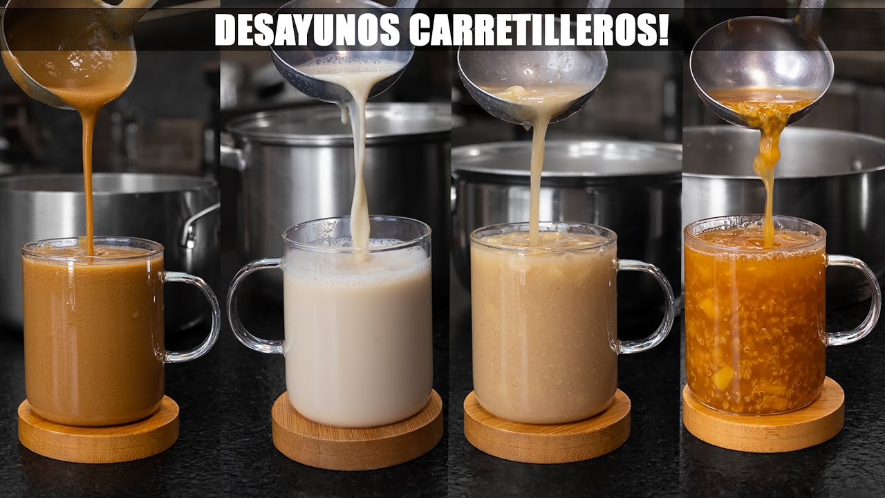 Asi preparo mis clasicos Desayunos carretilleros, bien Peruanos, facil y rico | Abelca