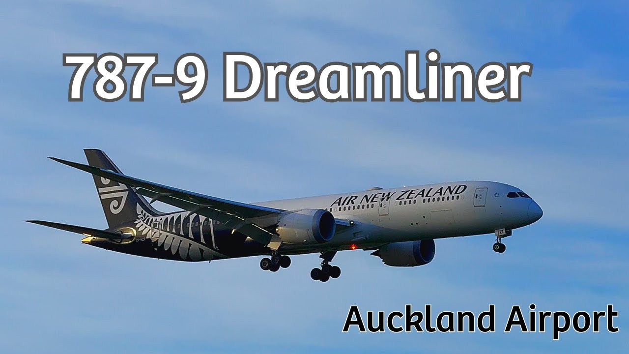 Auckland Airport is 787 Heaven