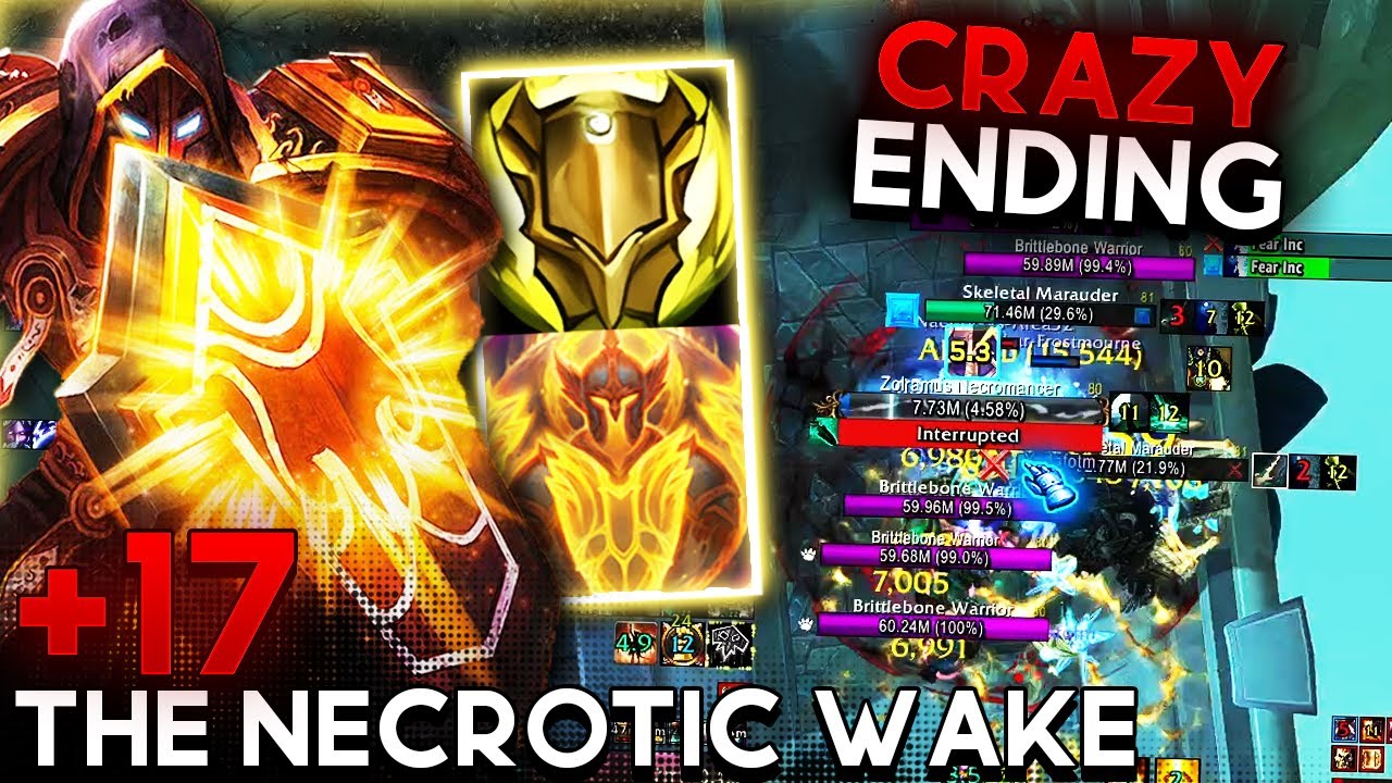 The Necrotic Wake +17 feat. crazy ending | Lightsmith Prot Pally | TWW SEASON 1 M+