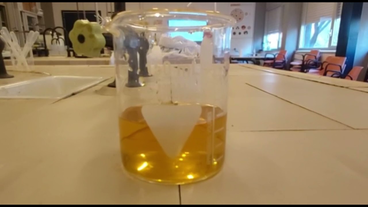 Verifica sperimentale del principio di Le Chatelier
