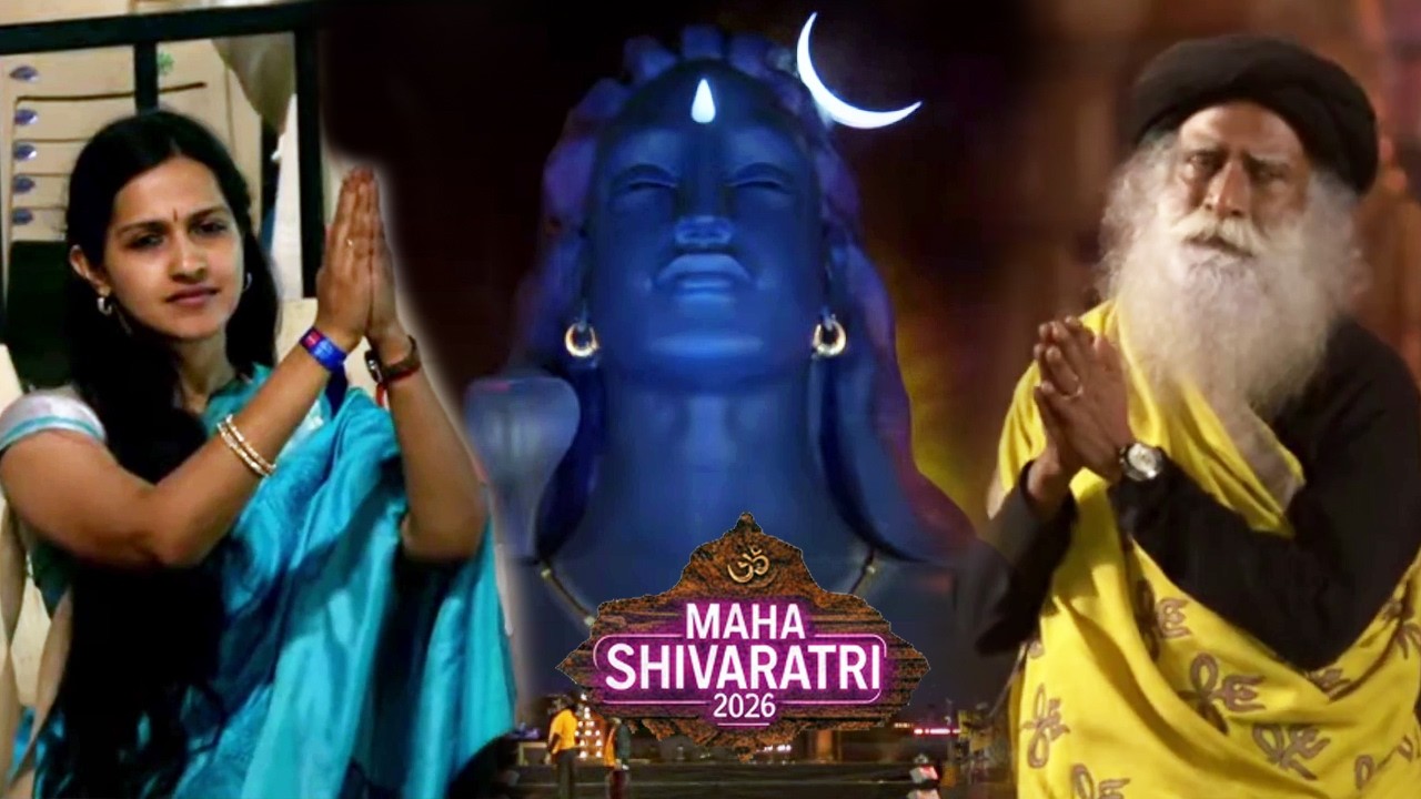 Maha Shivaratri 2026 Live|Massive Grand Live Sadhguru's Maha Shivaratri 2026 Closing Message at Isha