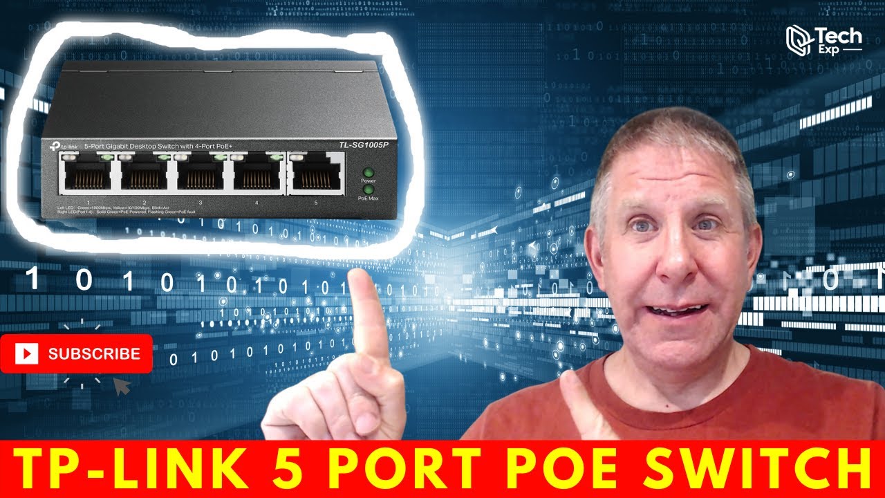 TP Link 5 Port POE Switch Unboxing