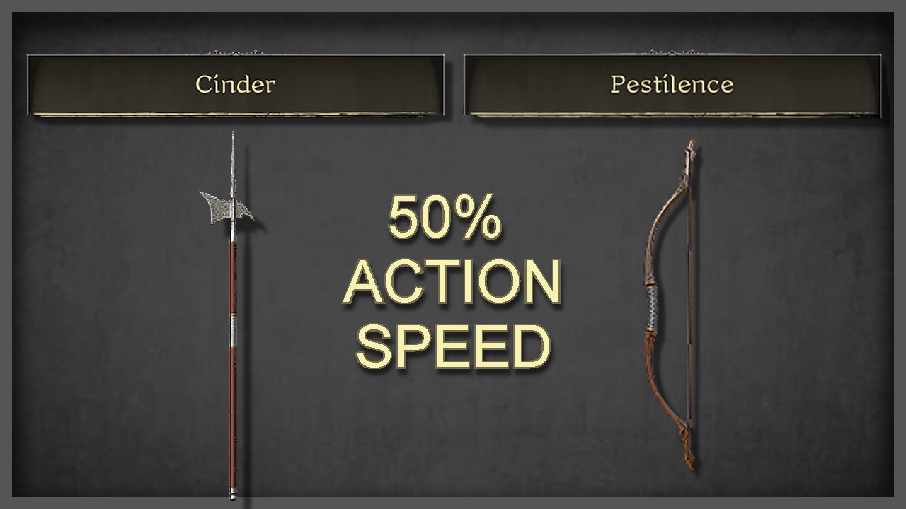 Я прошёл Cinder и Pestilence со скоростью действия 50%.