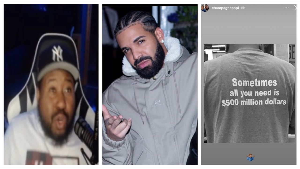 DJ Akademiks Speaks on Drake’s new Deal with UMG for a supposed $500M. Speaks on Drake’s contract!