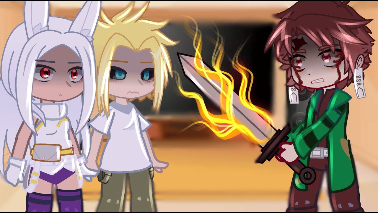 Pro Heroes React To Demon Slayer // MHA // Gacha Club