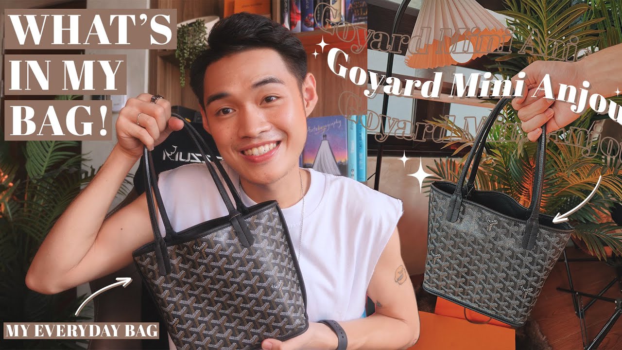 What's In My Goyard Bag ✨: what fits inside + my daily essentials (Goyard Mini Anjou Philippines)