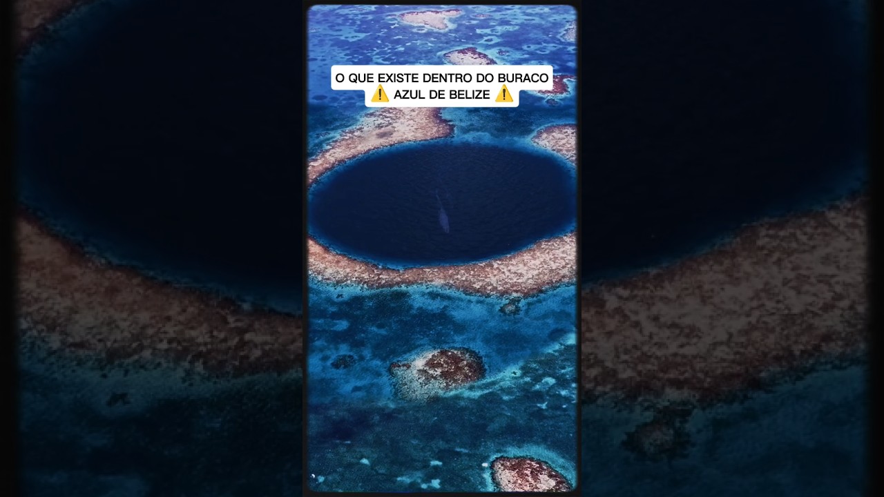 O que existe no buraco azul de BELIZE #buracoazul #mar #oitomundos