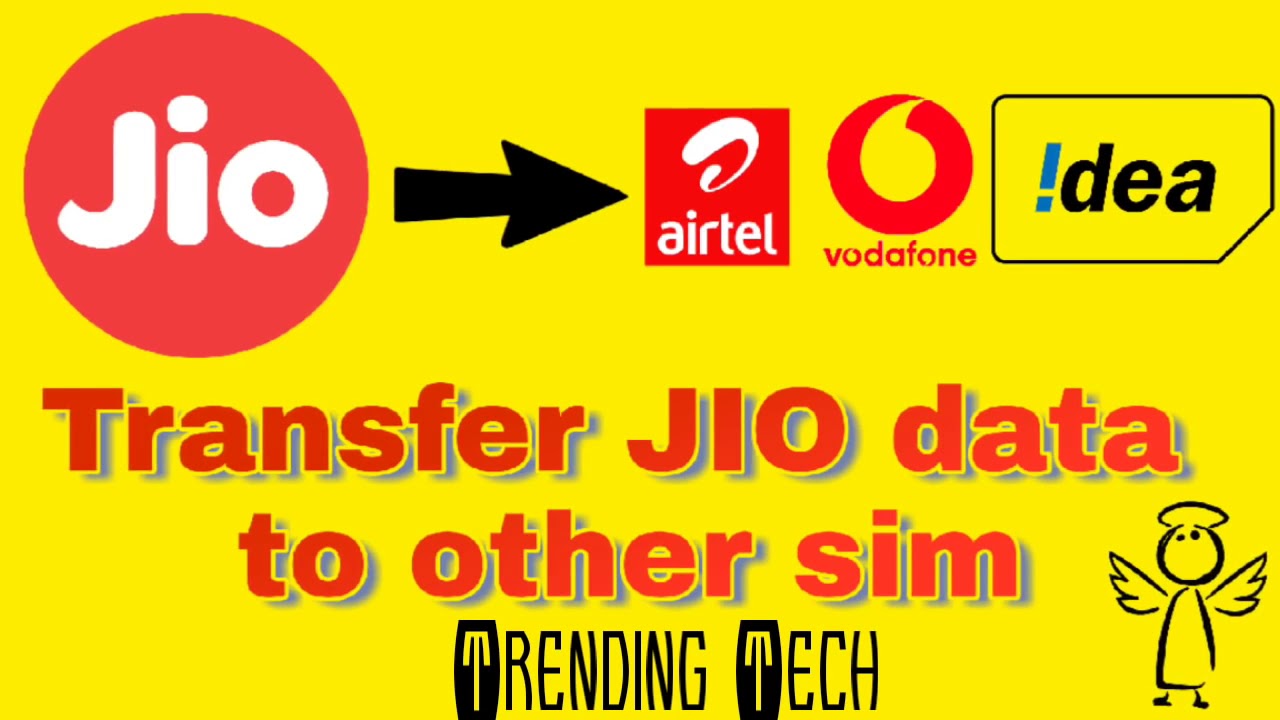 idea jio kay sim say data transfer kaise kare