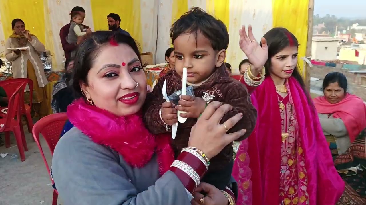 Viaah di Lohri my Home function Happy Lohri 