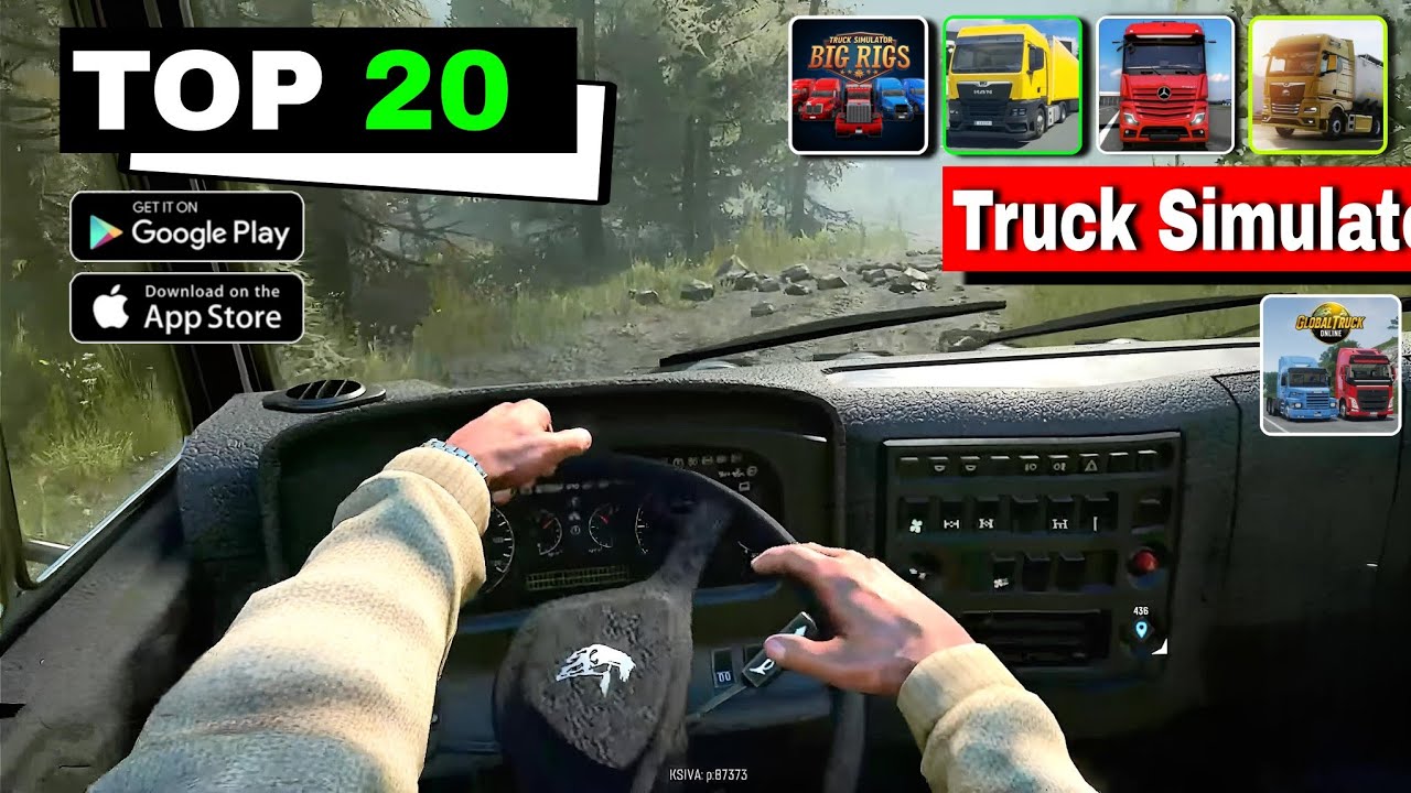 ТОП-20 ЛУЧШИХ ИГРОВ-СИМУЛЯТОРОВ ДЛЯ Android И iOS В 2025 ГОДУ #trucksimulator