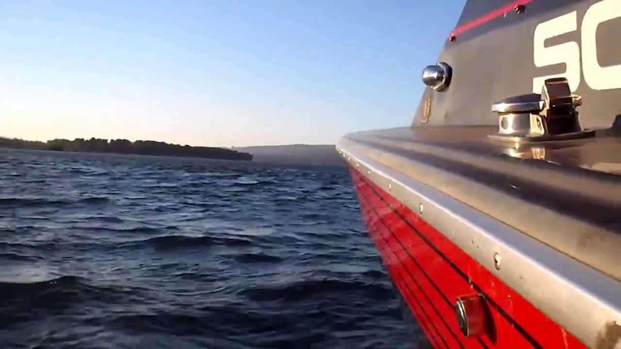 Shaun's 86 Scarab Panther 30 ft Twin 454 Magnum BIG BLOCK Test Run
