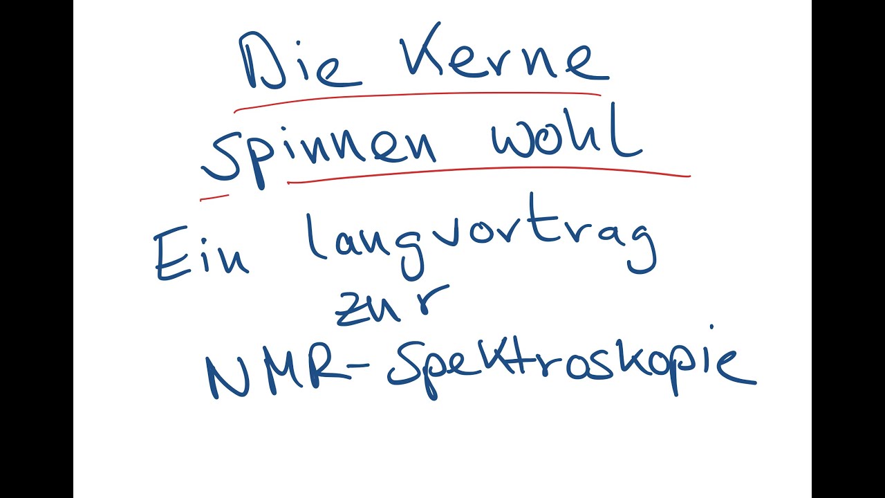 NMR Spektroskopie für Einsteiger
