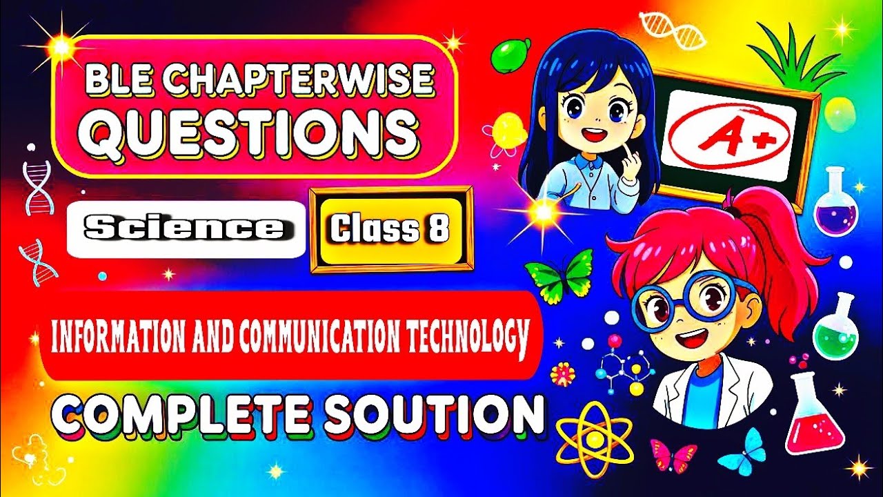 Information & Communication Technology Class 8 | BLE 2082 Solution