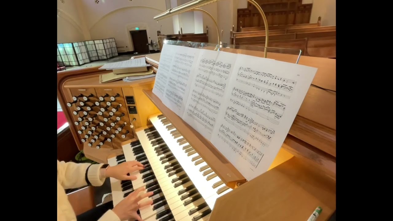 (오르간 리허설) Postlude in C- Henry Smart, Casavant Frères Organ Practice