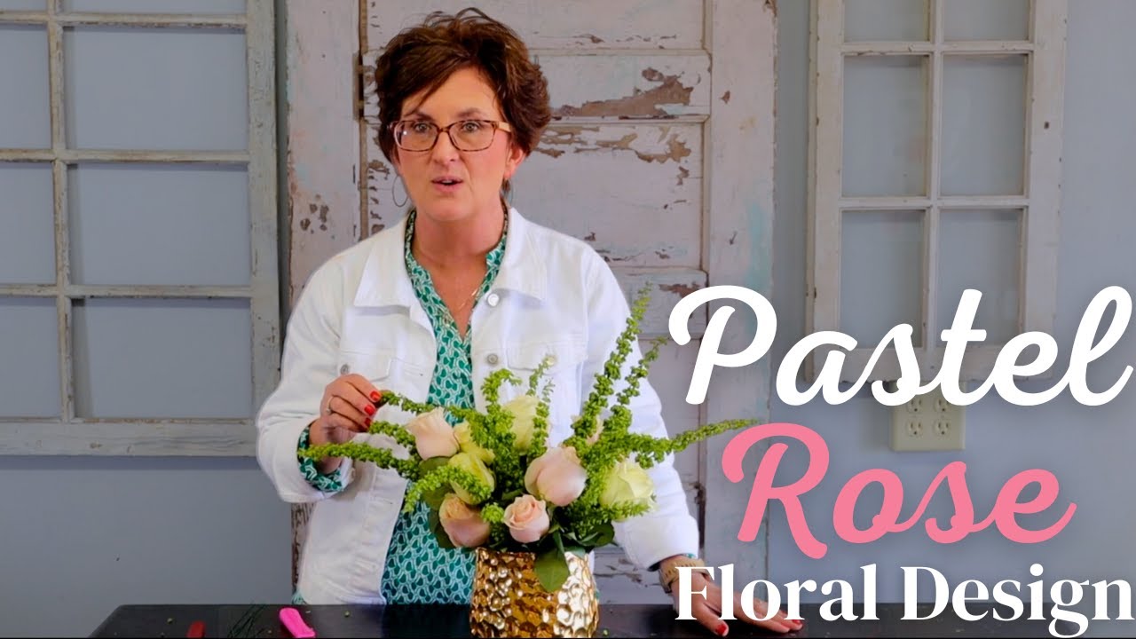 Designing with Pretty Pastel Roses!