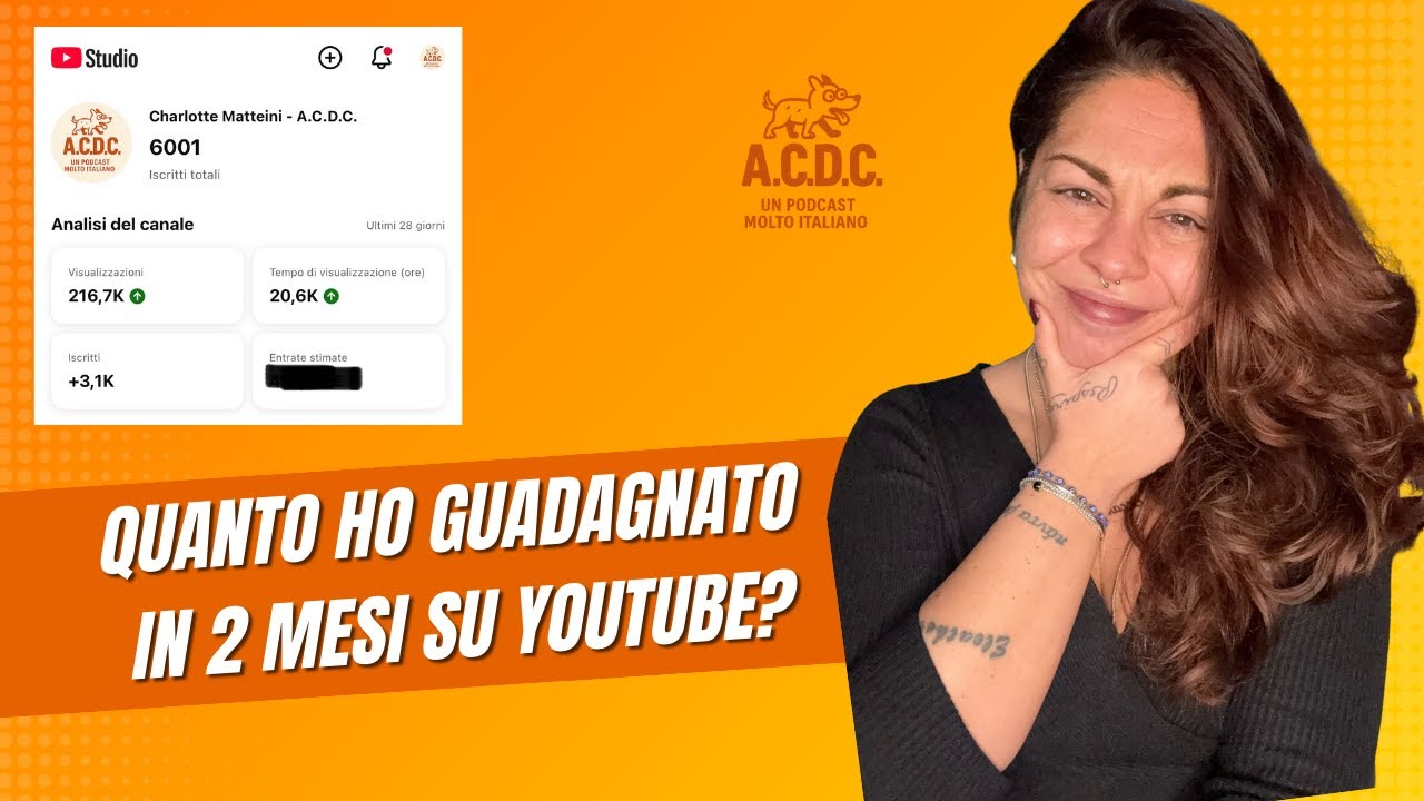 Quanto ho guadagnato in 2 mesi su YouTube?