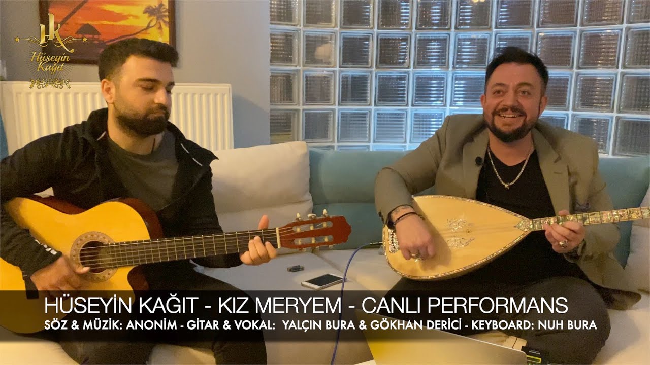 Hüseyin Kağıt Bahçeye Biber Ektimde Kız Meryem Canlı Performans Klip 2020