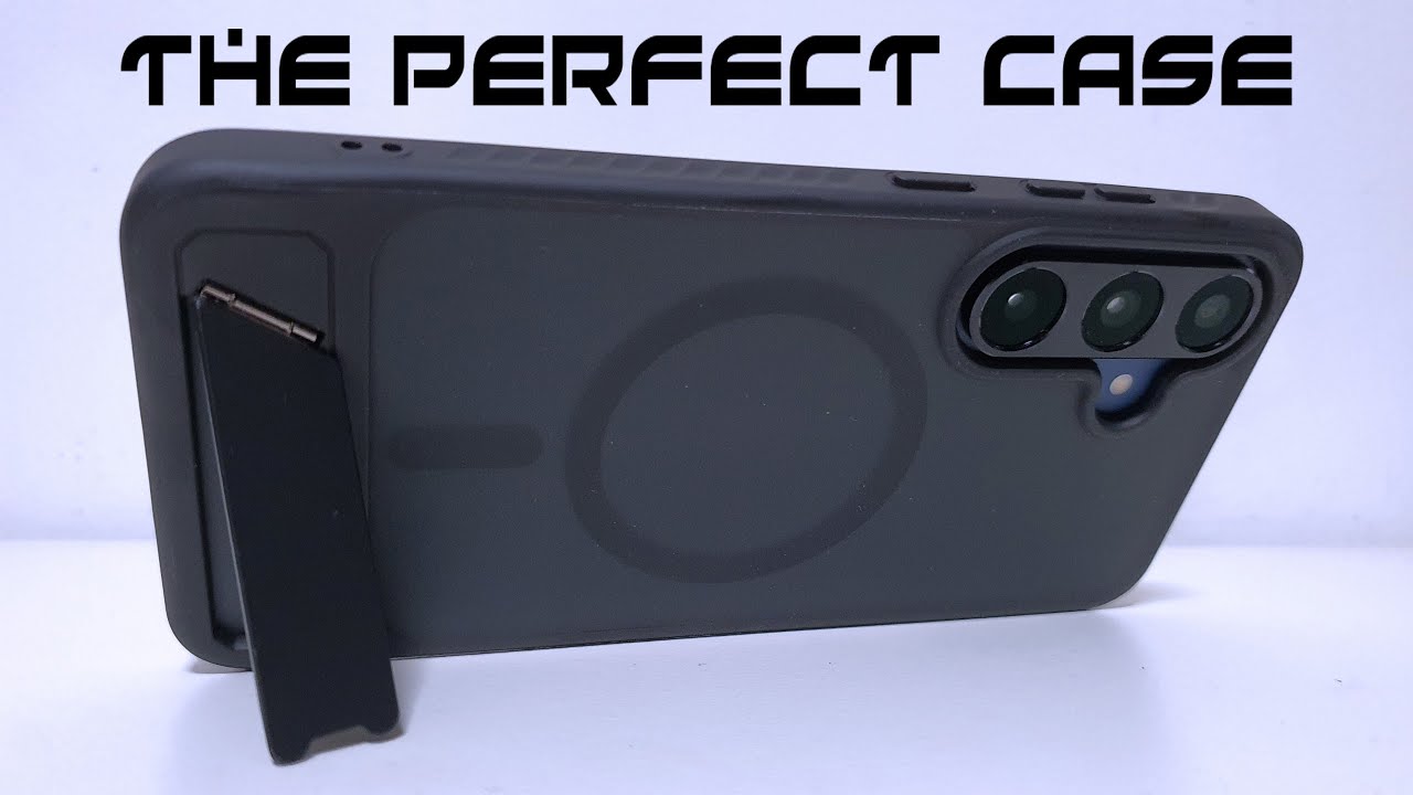 LEREACH Built-In Magnetic Ring & Folding Stand Phone Case - Unboxing & Testing