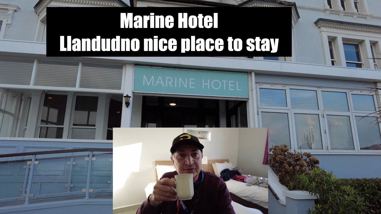Отель Marine в Лландидно, хорошее место для отдыха