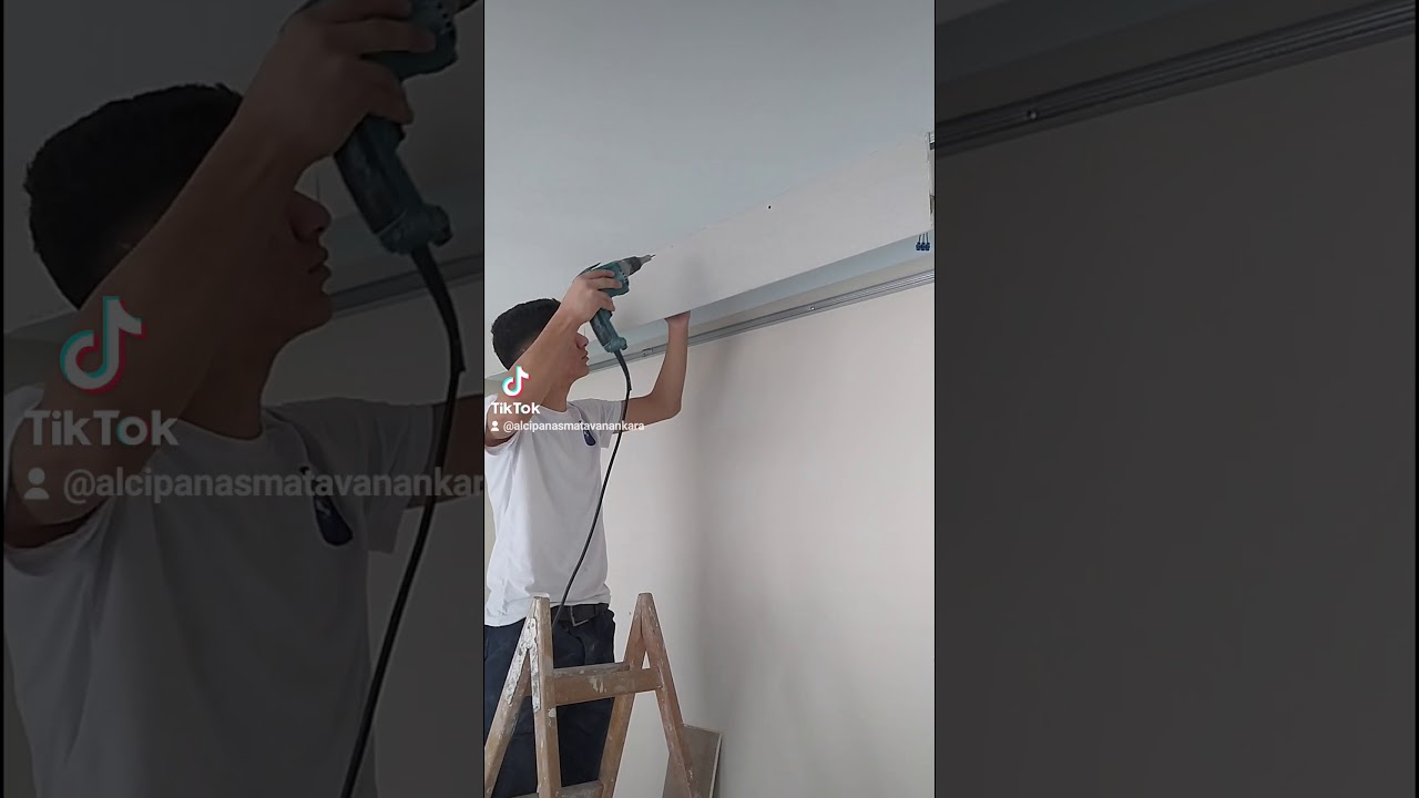 AL&Ccedil;IPAN İSİKBANDİ KUTU BAND GİZLİ İSİK LED TAVAN NASIL YAPILIR UYGULAMALİ