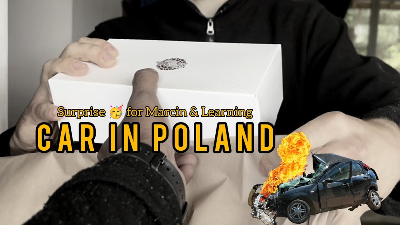 Мальчик учится водить машину в Польше 🚗🥳 Я, Польша, я, Mallik Vlogs, я, Барбара Полак
