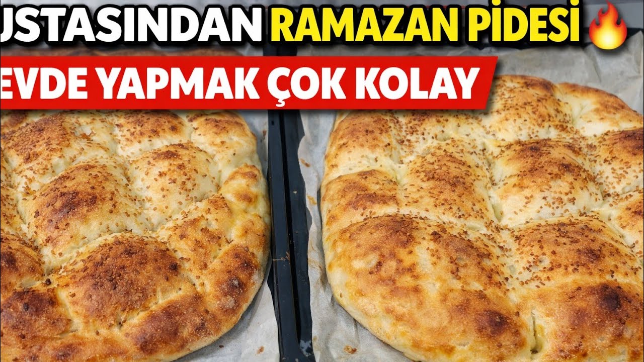 Gerçek Fırın Pidesi Tarifi ❗| Ustasından Öğrendiğim Ramazan Pidesi💯