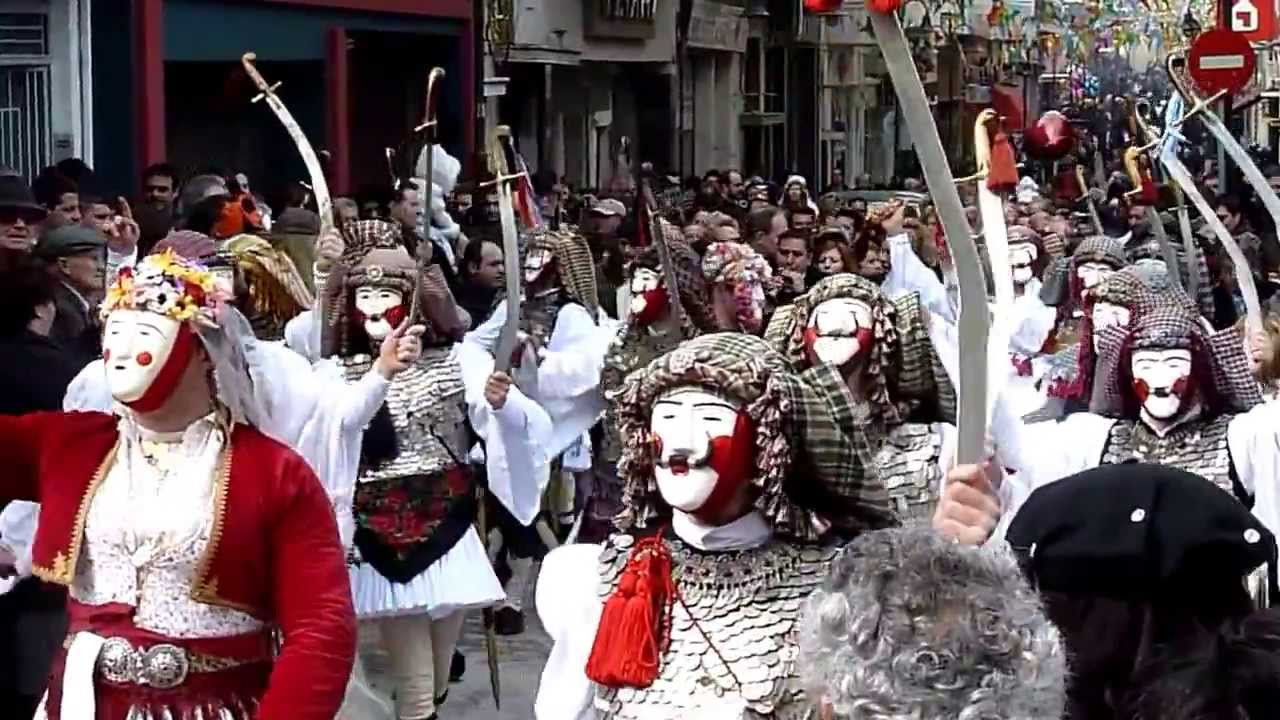 Οι Μπούλες της Νάουσας, Αποκριά 2011. Πατινάδα "Ο Μίλης ο περήφανος" !!!