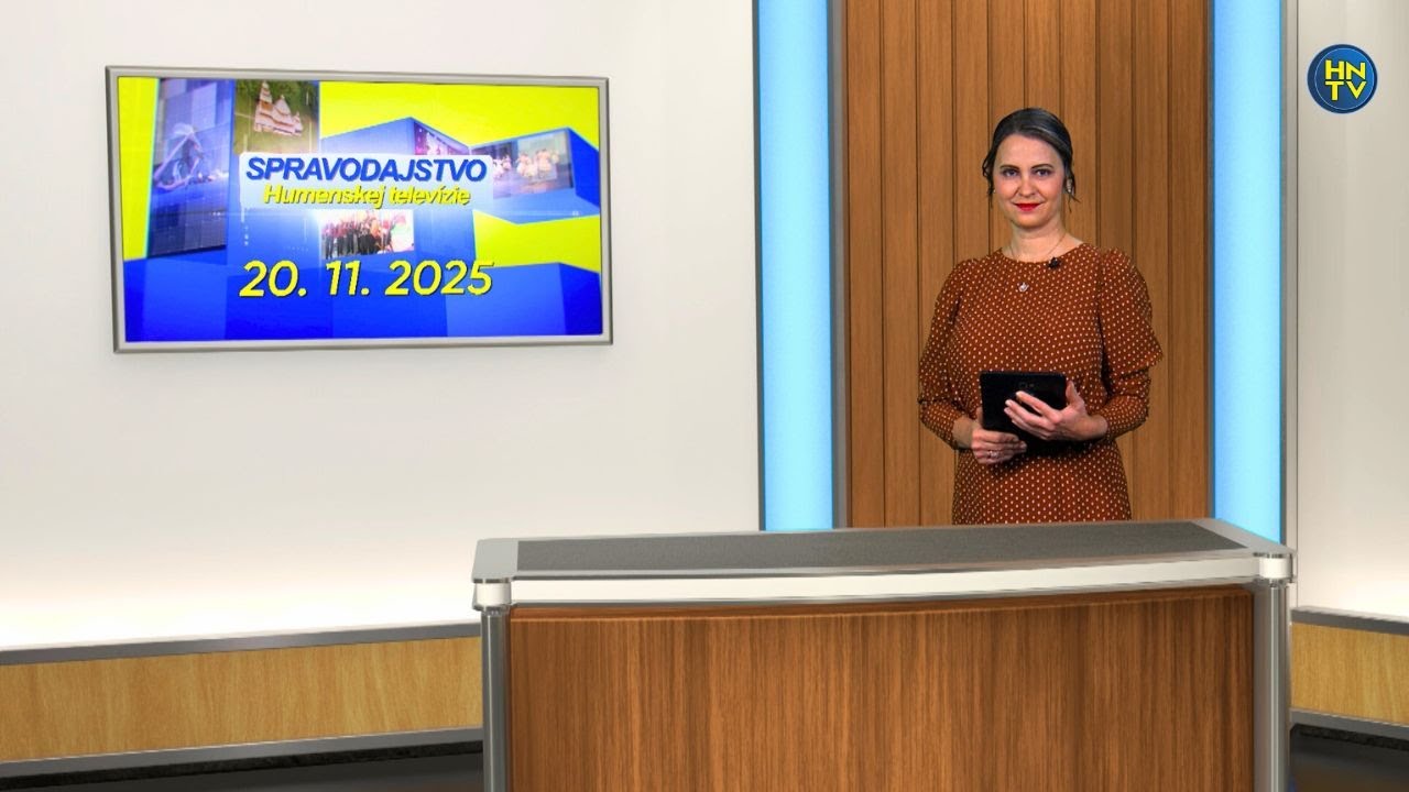 Spravodajstvo Humenskej televízie 20. 11. 2025