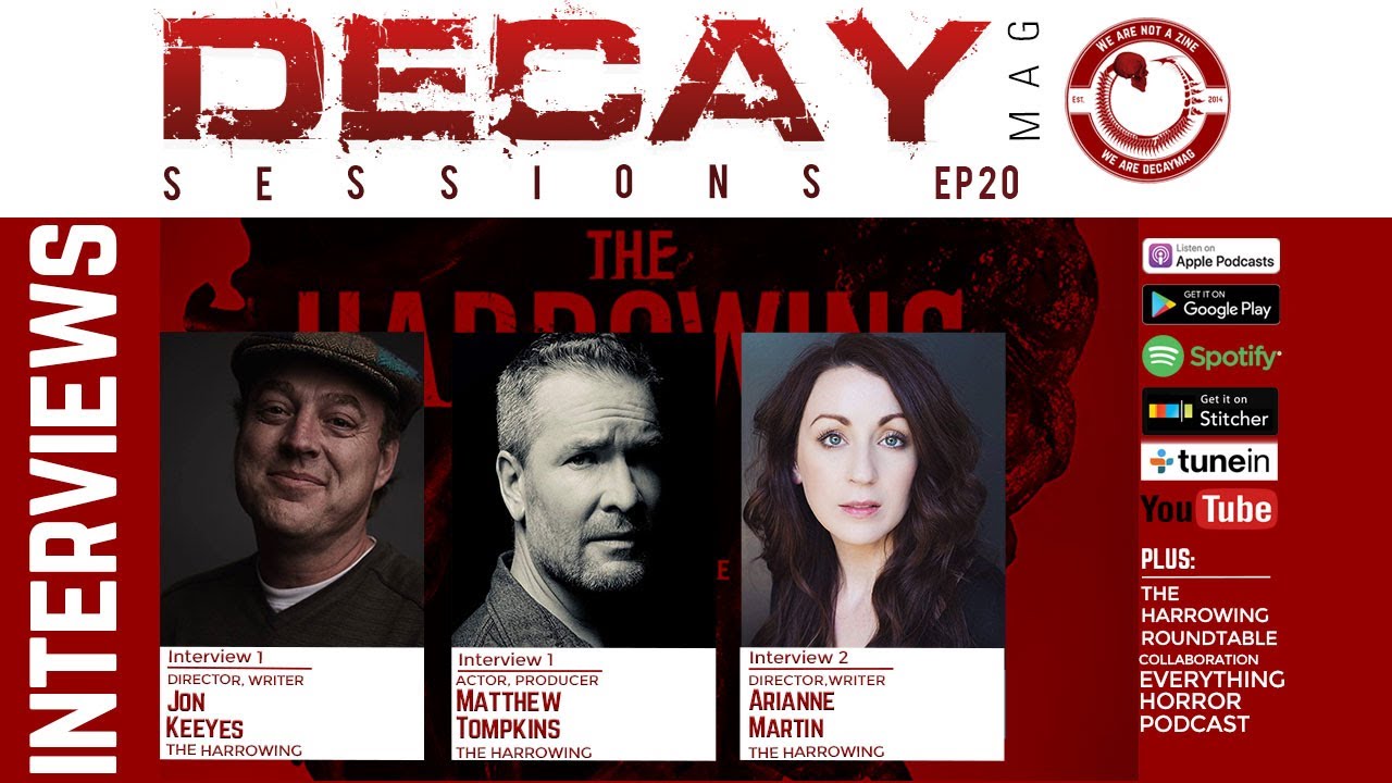 The Harrowing Cast: Jon Keeyes, Matthew Tompkins, Arianne Martin Exclusive!