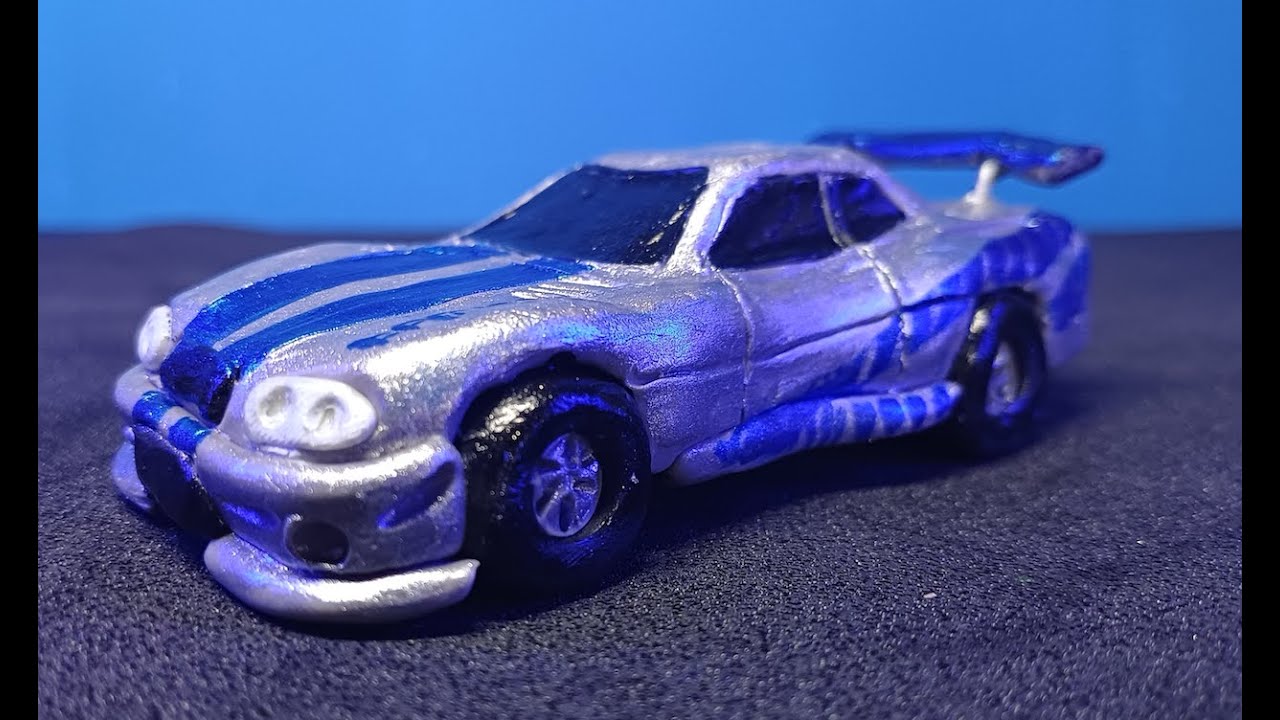 Nissan skyline r34 en plastilina