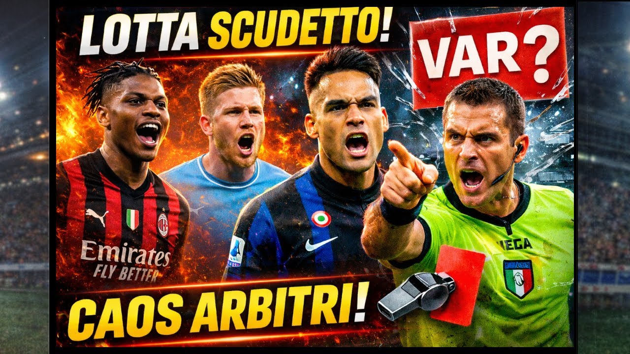 BASTA ERRORI ARBITRALI GRAVI ! LE 3 SIGNORE COMANDANO !