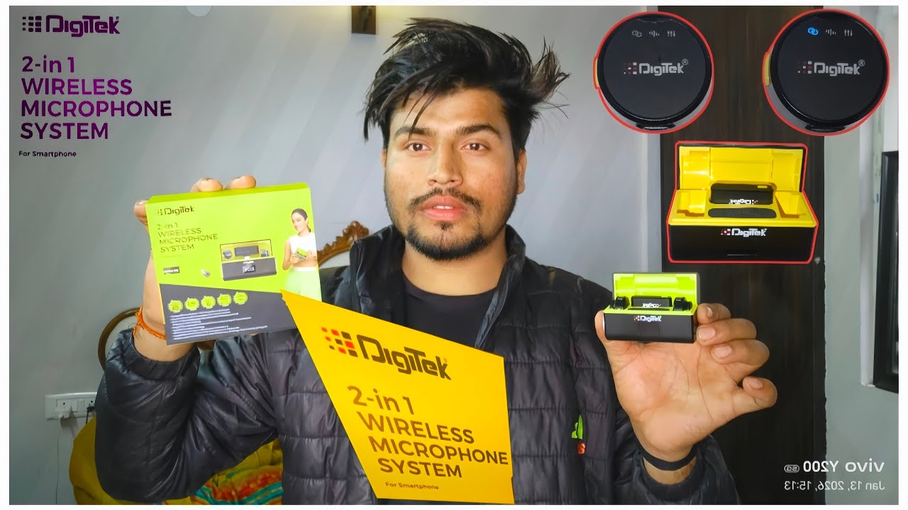 Best Budget Wireless Mic? 🎤 Digital ka DWM 115 Unboxing & Audio Test! #trending #digitekmic #viral 