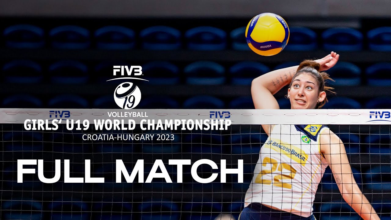 ARG🇦🇷 vs. BRA🇧🇷 -  Full Match | Girls' U19 World Championship | Playoffs