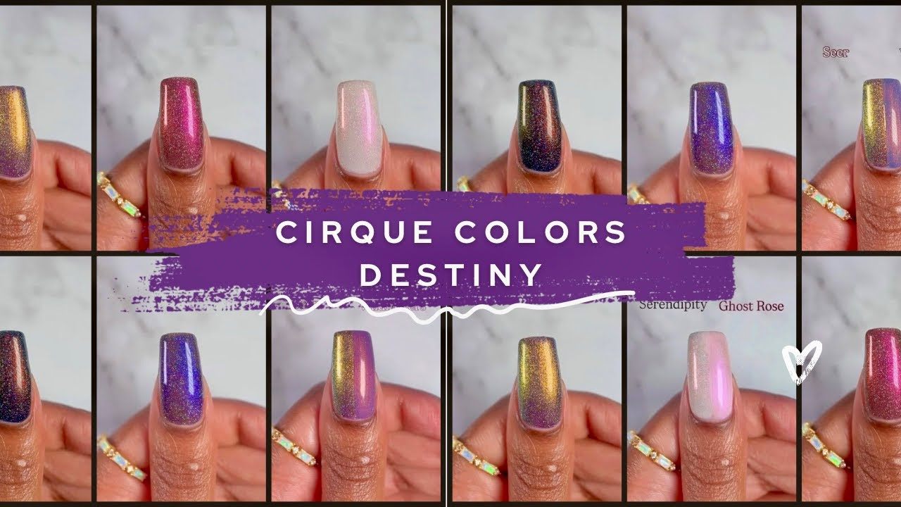 NEW Cirque Colors - Destiny | Swatches & Comparisons 