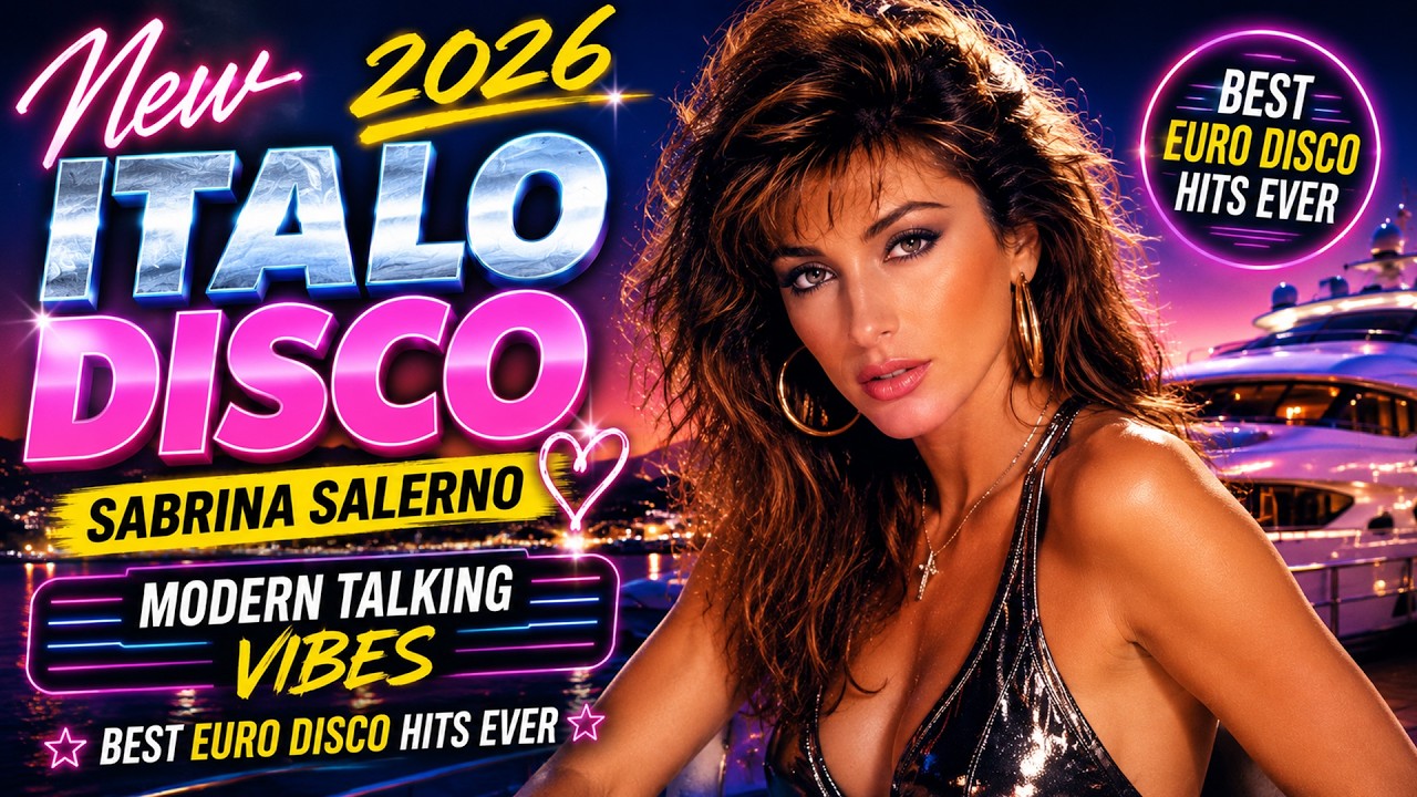 New Italo Disco 2026 🔥 Sabrina Salerno | Modern Talking Vibes | Best Euro Disco Hits Ever