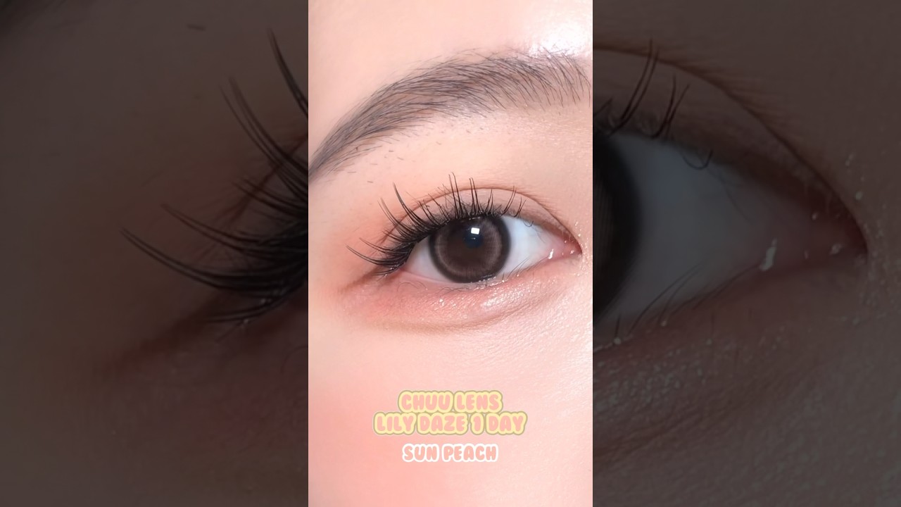데이트할 때 끼면 예쁜 렌즈💓 #츄렌즈 #koreanmakeup