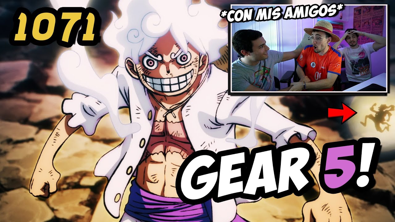 REACCION One Piece 1071 GEAR 5 *primera vez* ¿Dios del Sol Nika?