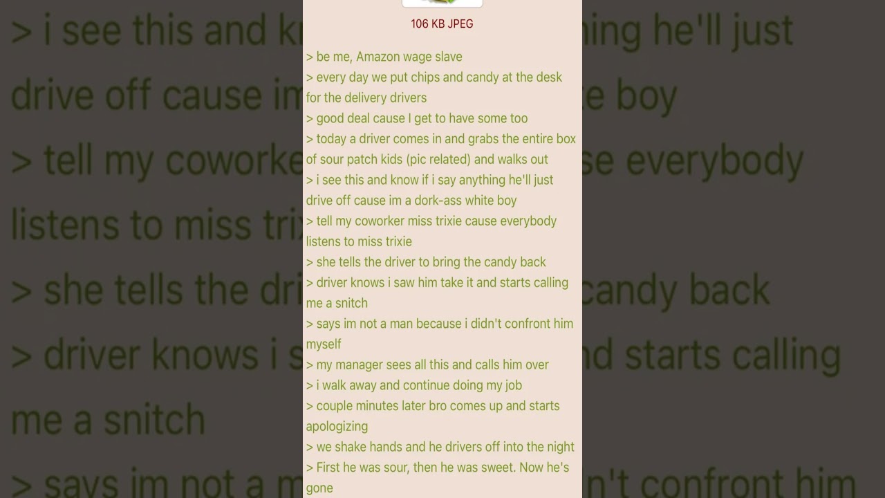 Anon's Coworker Steals the Candy - 4Chan Greentext Stories  #memes #funny #greentext #stories