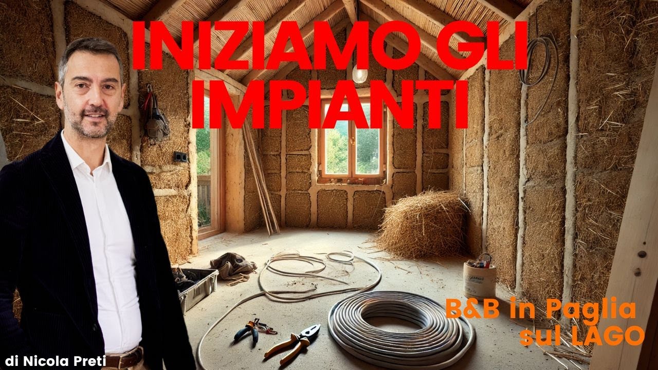 Come vengono realizzati gli impianti in una casa di paglia
