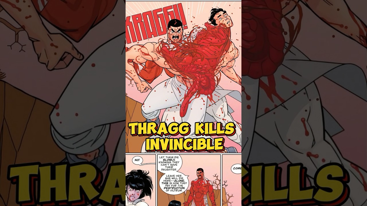 Thragg Kills Mark Grayson The Invincible #invincible #invincibleseason3 #comics #omniman