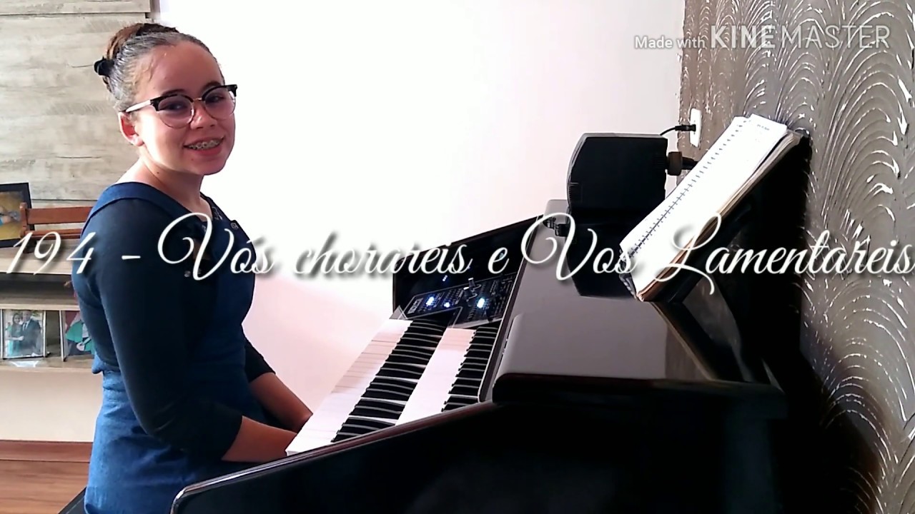 Hino 194 - Vós chorareis e vos Lamentareis | Arpejado | Maria Vitória CCB