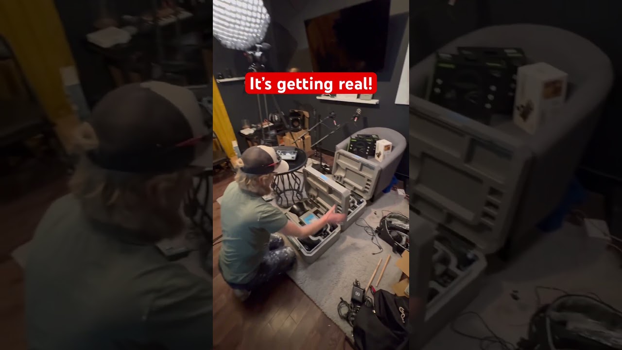 It&rsquo;s about to get real!! #boxing #livestream #nanlite #event #camera #sony #light