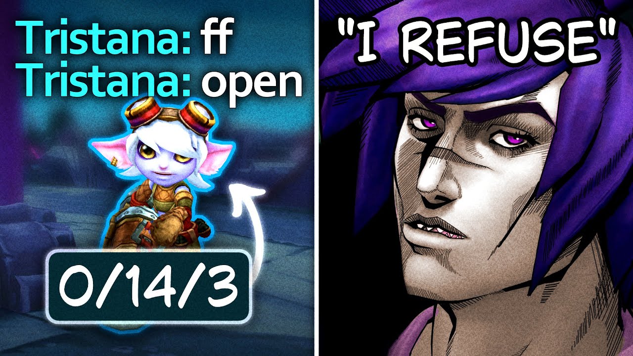 This INTING Tristana Doesn't Know That Sett Is BROKEN!