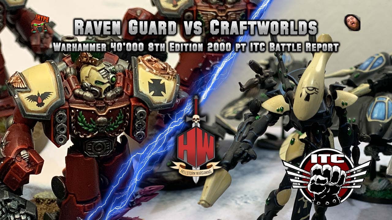 Raven Guard vs Craftworlds ITC Tournament Warhammer 40K Battle Report