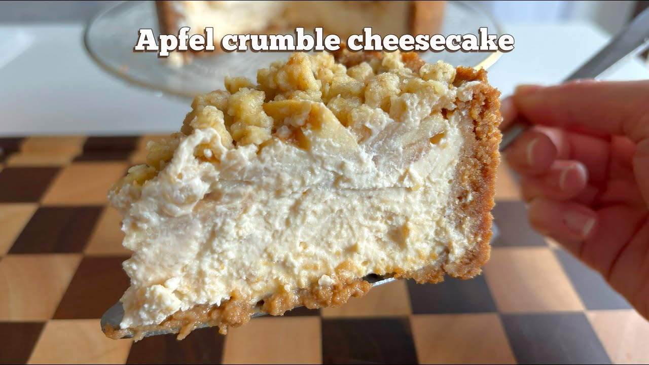 Der Apfel Crumble Cheesecake, den wirklich jeder liebt
